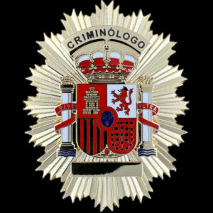 Placa Criminólogo