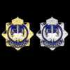 insignia solapa pin ABOGADO (dorado y plateado)