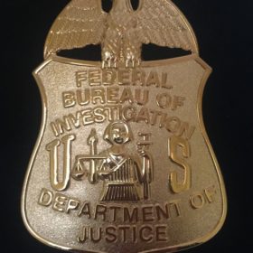 Placa FBI Agencia Federal Estados Unidos - Insignia Online