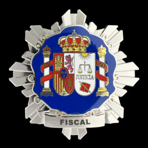 Placa Fiscal Emblema Ministerio Fiscal españa