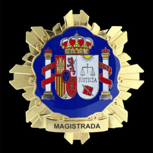 Placa Magistrada Carrera Judicial españa