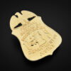 Placa FBI Agencia Federal detalles