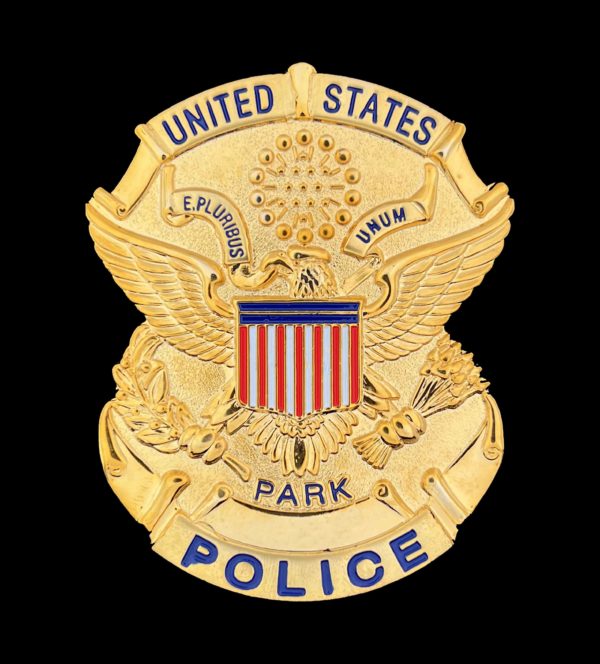 Placa Policía Park Police USA badge