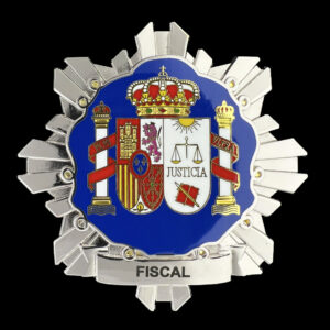 Placa Fiscal Emblema Ministerio Fiscal españa