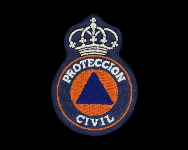 EMBLEMA BORDADO DE PROTECCION CIVIL