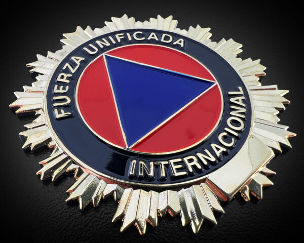 placa fuerza unificada internacional protección civil detalles