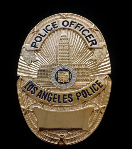 PLACA POLICIA LOS ANGELES POLICE BADGE[]