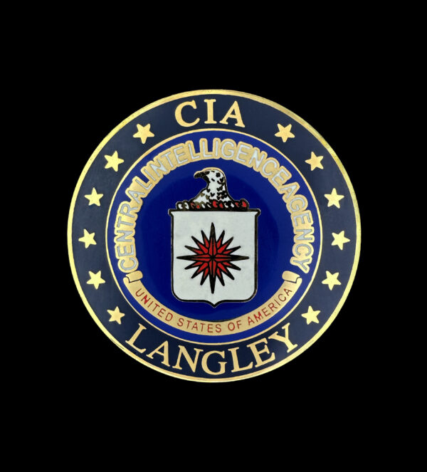 CENTRAL INTELLIGENCE AGENCY BADGE placa agencia central de inteligencia