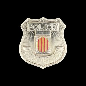 placa insignia mossos d´esquadra