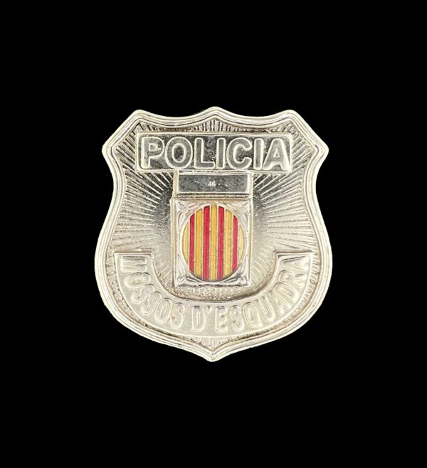 placa insignia mossos d´esquadra