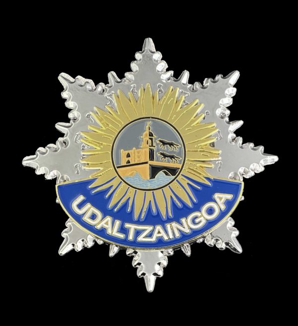 Placa policia municipal bilbao eguzkilore udaltzaingoa