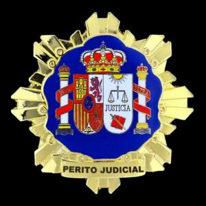 Placa Perito Judicial (Justicia)