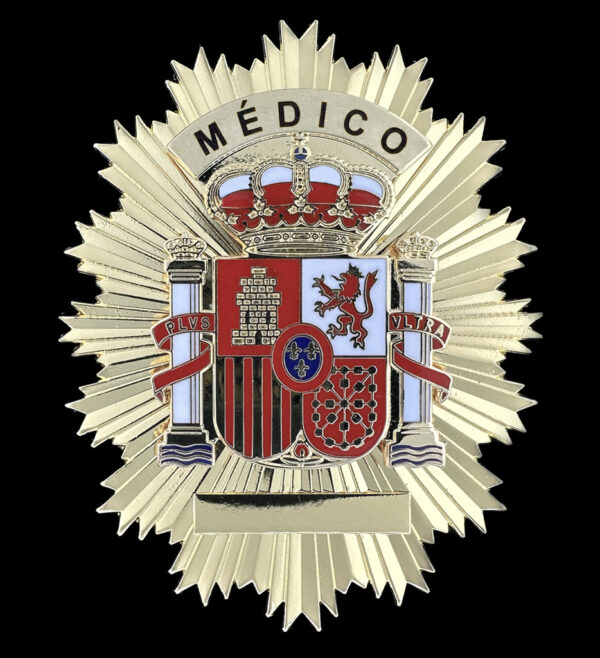 placa médico ministerio del interior españa