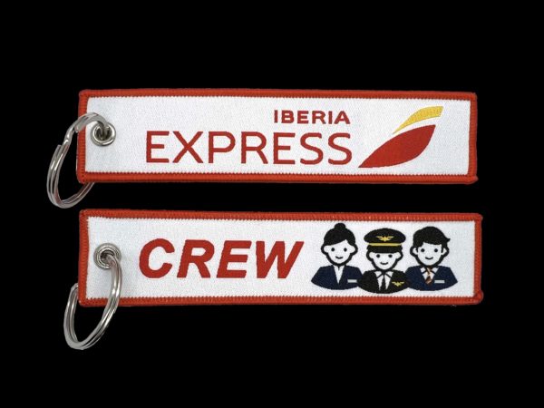 llavero iberia express crew tripulación