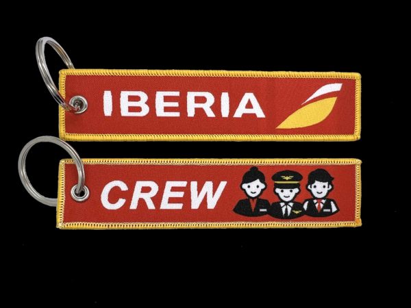 llavero iberia crew tripulación