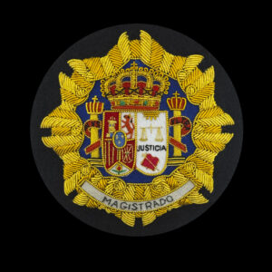 MAGISTRADO bordado toga justicia (100mm)