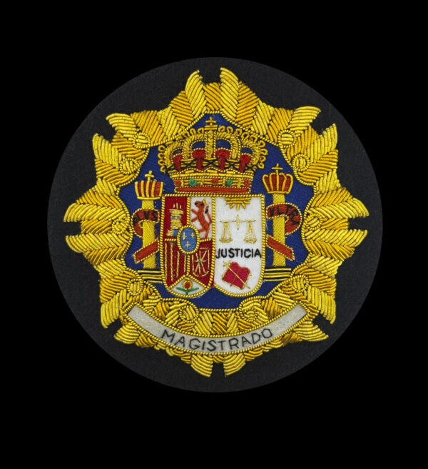 MAGISTRADO bordado toga justicia (100mm)