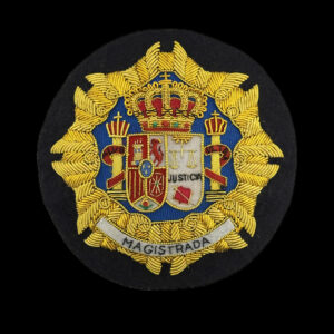 emblema toga magistrada ministerio interior justicia españa 100 mm diámetro