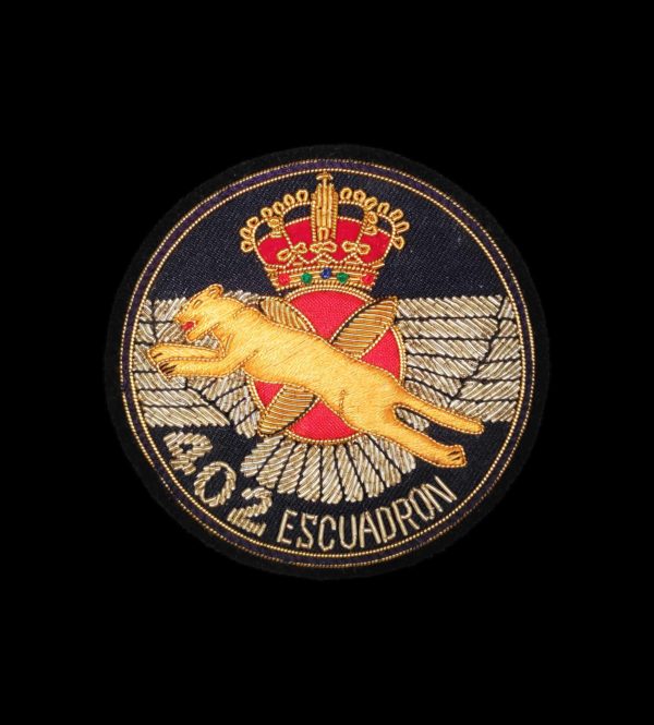 Emblema Escuadrón 402 de las Fuerzas Aéreas españa bordado
