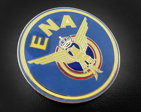 Antigua insignia de la Escuela Nacional de Aeronaútica ENA detalles