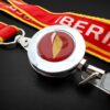 Iberia colgante cinta lanyard porta tarjetas detalle
