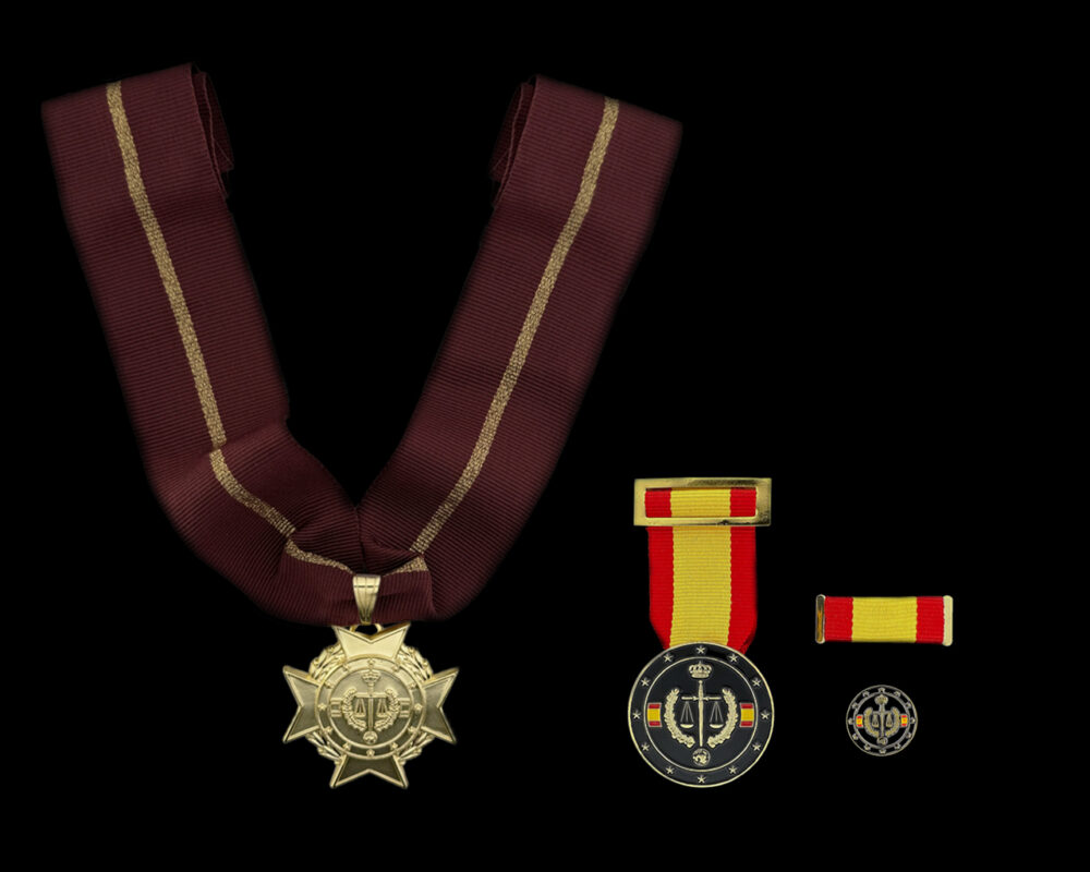 SEISG sociedad española de investigación en seguridad global encomienda medalla pasador insignia solapa