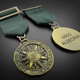 UNED ALGECIRAS medalla detalles