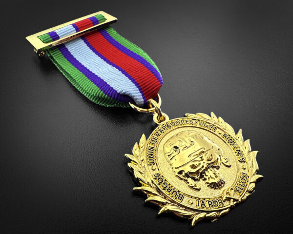 medalla zapadores Burgos
