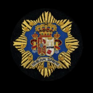 emblema bordado toga Tribunal Supremo España