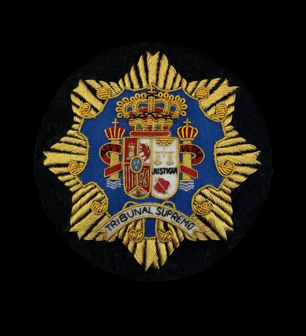 emblema bordado toga Tribunal Supremo España