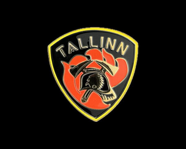 Estonia Tallinn Tallin INSIGNIA BOMBEROS EUROPA Europe firefighter