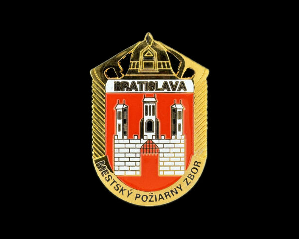 Eslovaquia Bratislava INSIGNIA BOMBEROS EUROPA