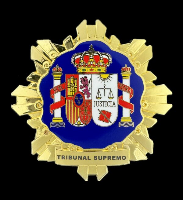 placa cartera tribunal supremo justicia españa