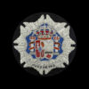 JUEZ DE PAZ Emblema bordado justicia 85 mm