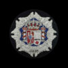 JUEZA v2 Emblema bordado justicia 85 mm