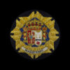 MAGISTRADO Emblema bordado justicia 85 mm