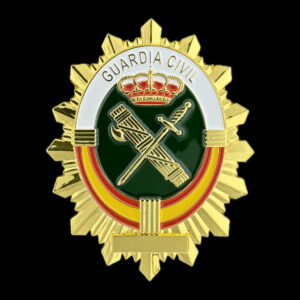 Placa guardia civil genérica España