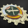 Placa guardia civil genérica detalles 3
