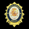 v2 Placa policía portuaria puertos del estado España DORADO