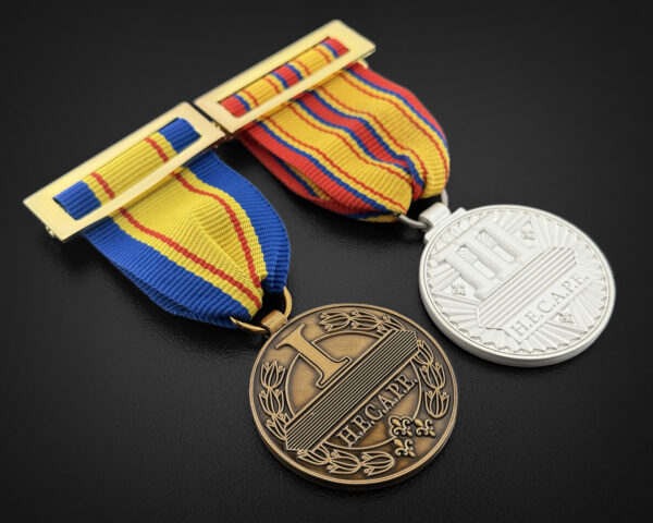 Medallas HECAPE PERMANENCIA 1 y 3 AÑOS