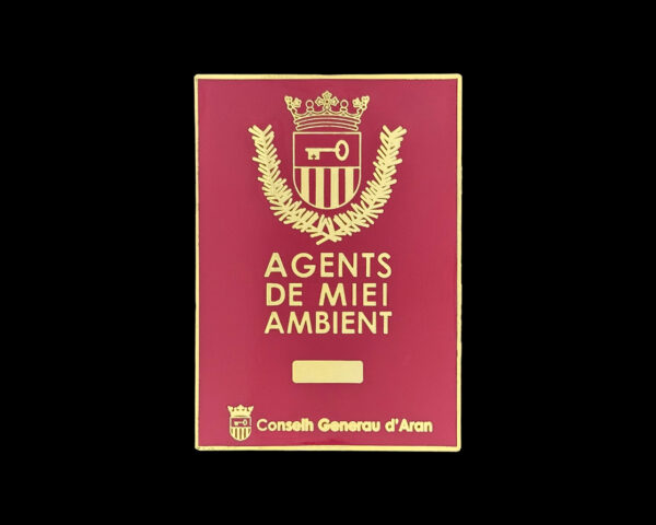 Placa Agents de Miei Ambient Conselh Generau d'Aran
