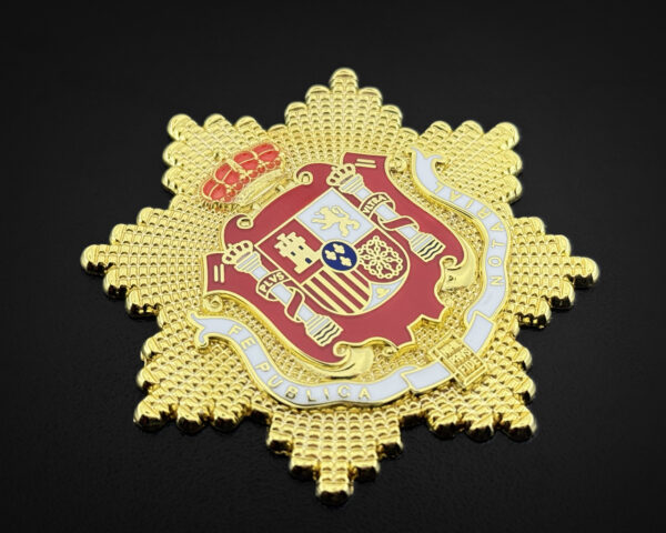 Placa Notario España detalles